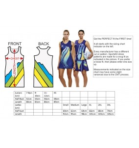Originalbrands |Tom Newby | 1st Team Netball Dress - 2020